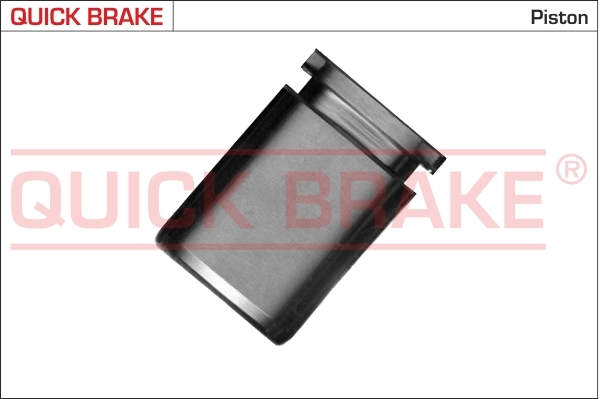 Piston, brake caliper